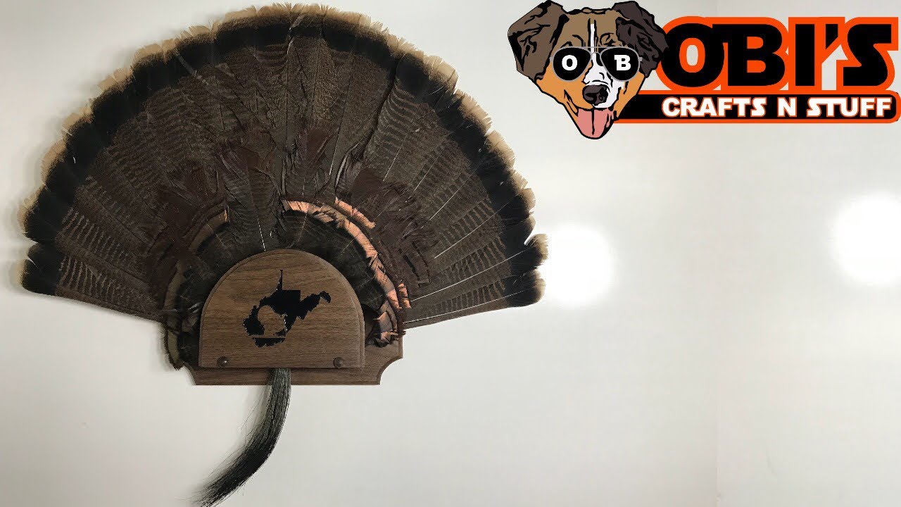 Diy Turkey Fan Mount Template