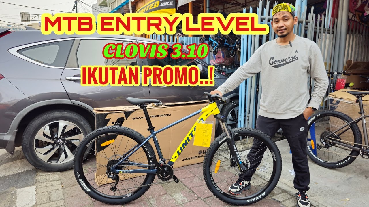 REVIEW MTB UNITED CLOVIS 3.10 | MTB PEMULA YG GARANG - YouTube