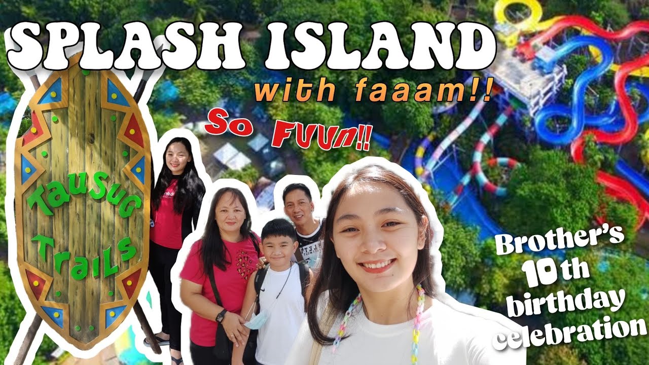 SPLASH ISLAND The BIGGEST Waterpark Near Manila SOLID! Brother's ...