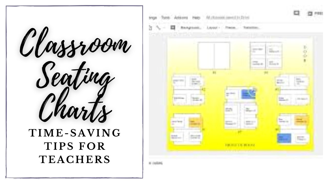 Classroom Seating Chart Ideas for Time-Crunched Teachers - YouTube