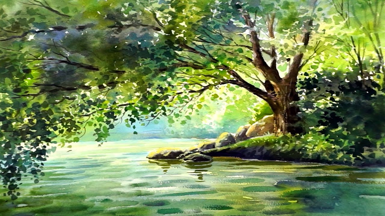 Watercolor Paintings Of Landscapes