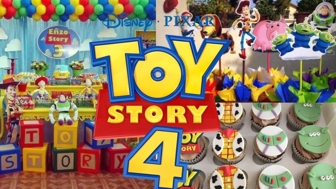 FIESTA DE TOY STORY 4 l DECORACIÓN l IDEAS - YouTube