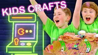 Make an Arcade Game | KIDS CRAFTS | Universal Kids