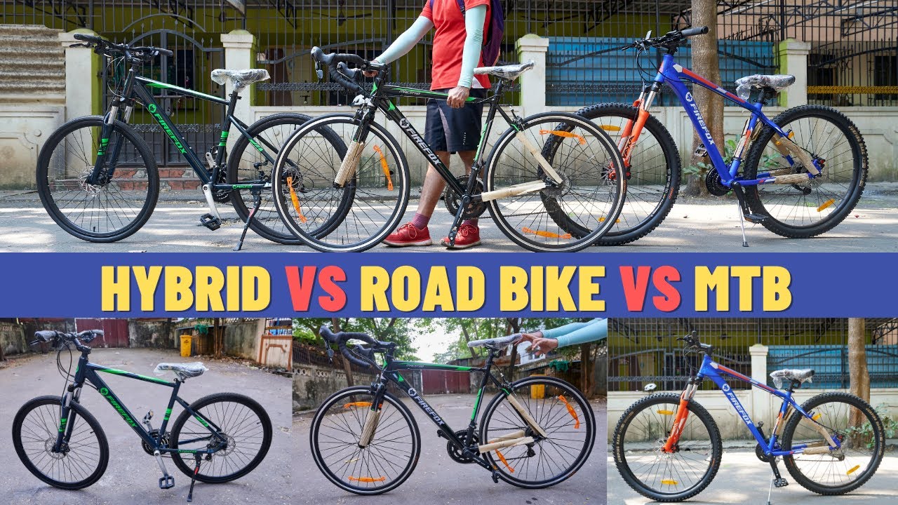 MTB vs Hybrid vs Road Bike | Which Cycle is Best to Buy ? - YouTube