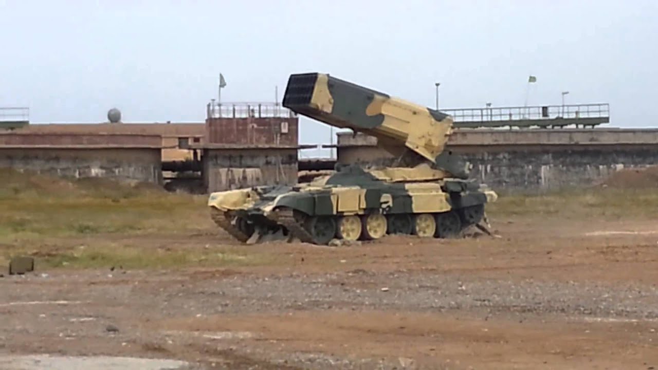 Iraq - Iraqi Army targeting ISIS positions with the Russian TOS-1 ...