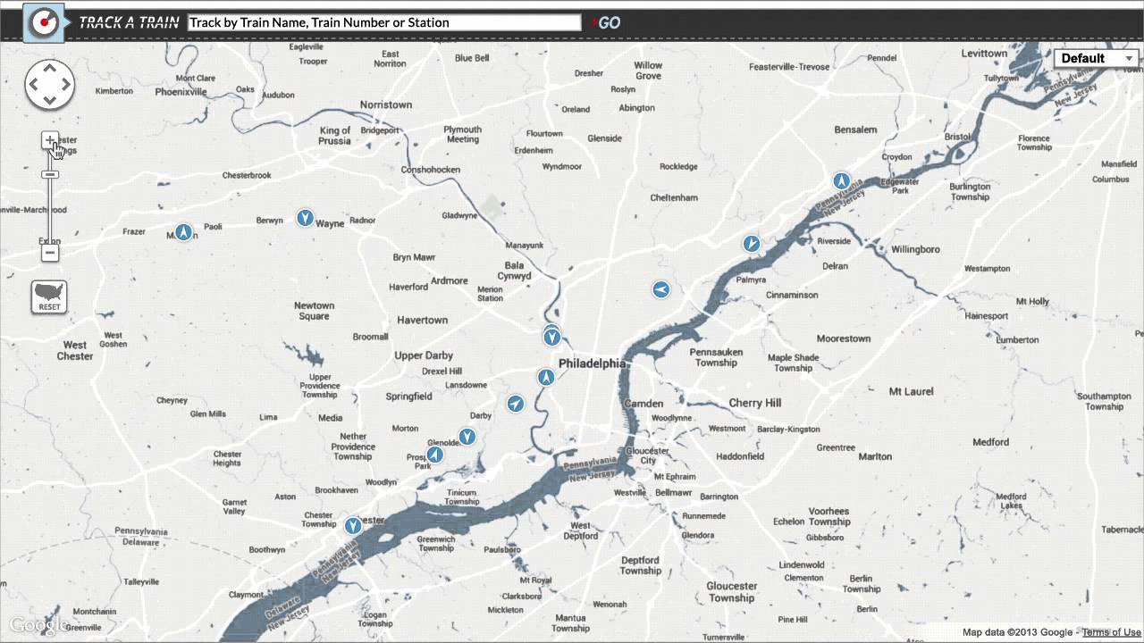 Amtrak Coast Starlight Map