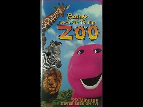 Barney Zoo VHS