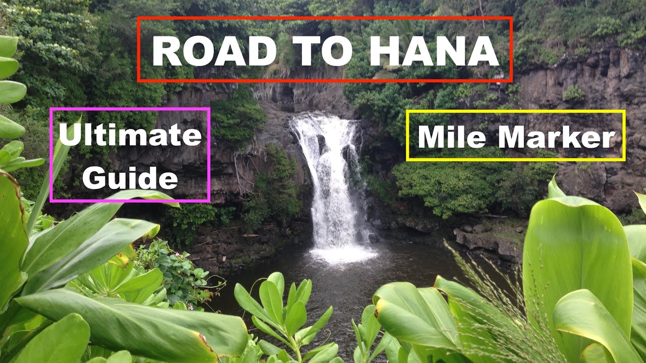 Guide Road To Hana Waterfalls