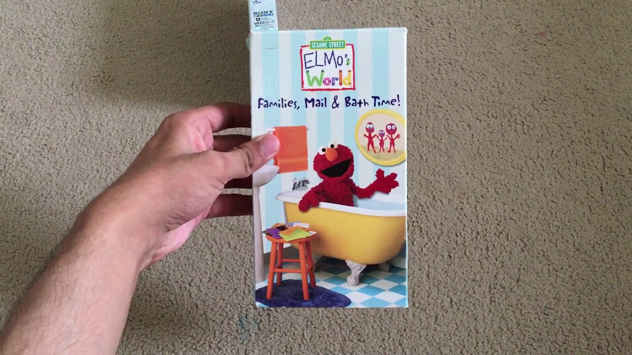 Elmo's World VHS Lot