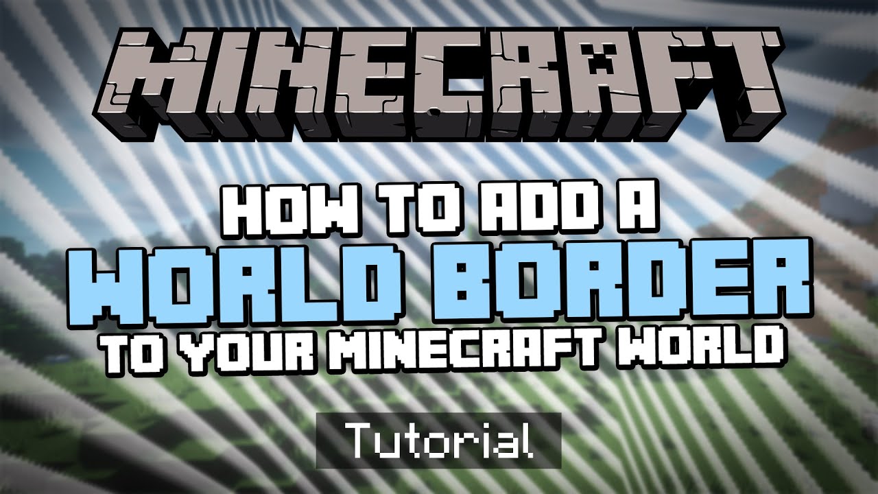 How To Use A Border In Minecraft Education Edition - Design Talk