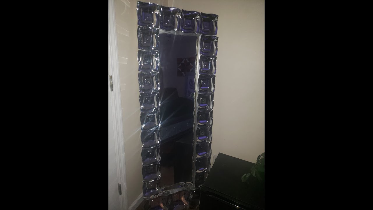 DIY Luxury Floor Mirror made with Dollar Tree Bowls - YouTube