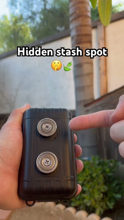 Hidden stash spot 🤫🍃 - YouTube