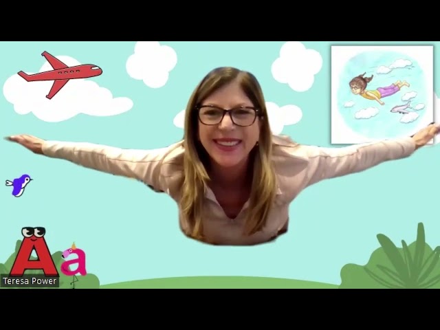 Wake-up Yoga: Airplane Pose with Teresa Power from the ABCs of Yoga for Kids