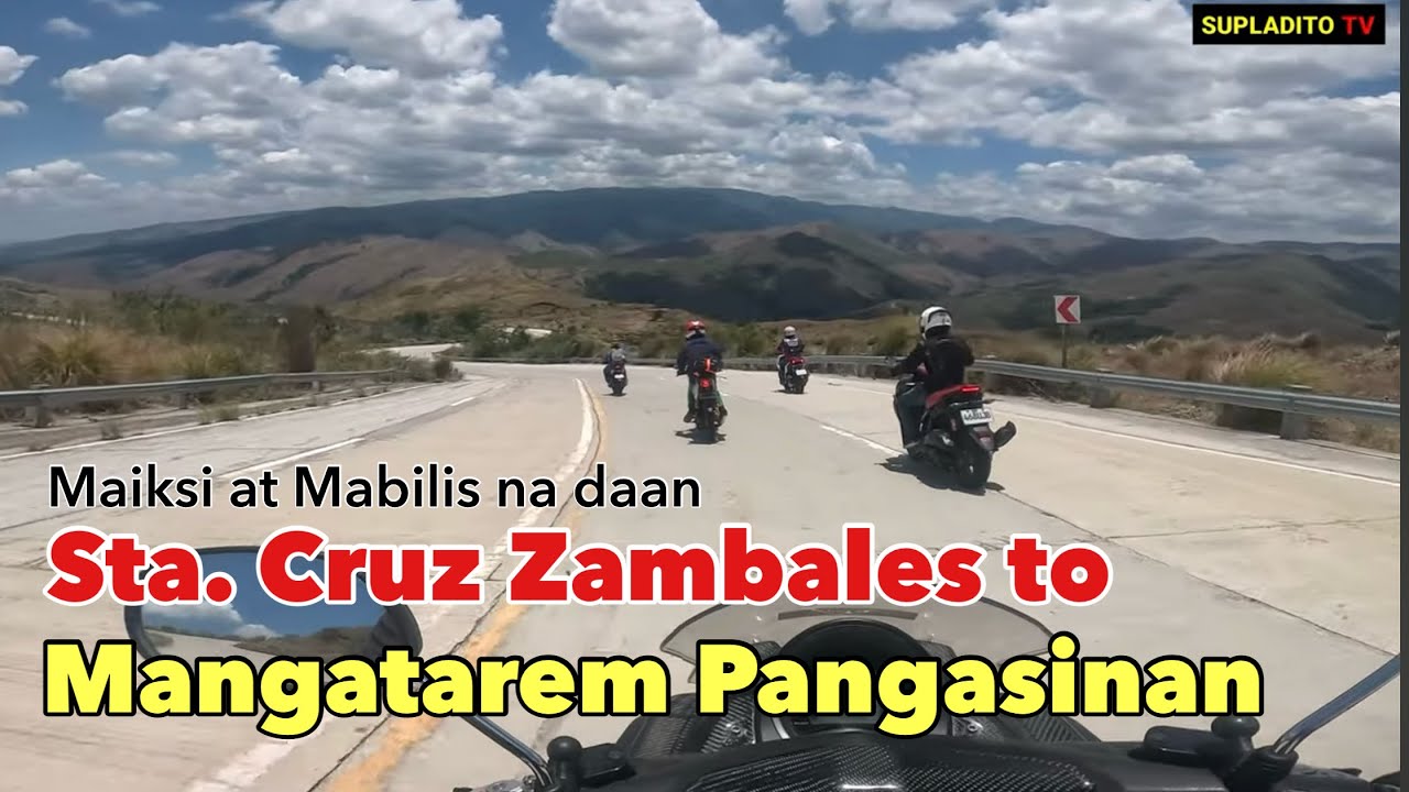 Sta. Cruz Zambales to Mangatarem Pangasinan - YouTube