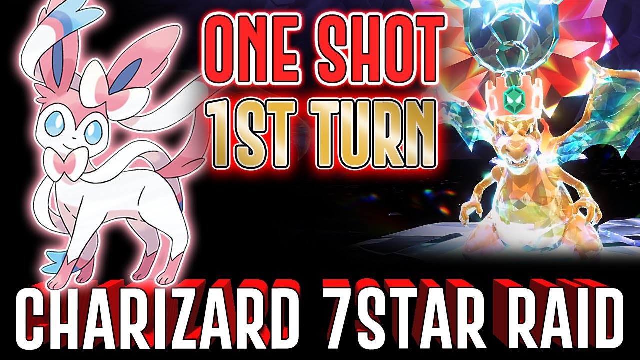 Sylveon 1st Turn OHKO CHARIZARD/ GLURAK 7 star tera raid One Shot strat ...