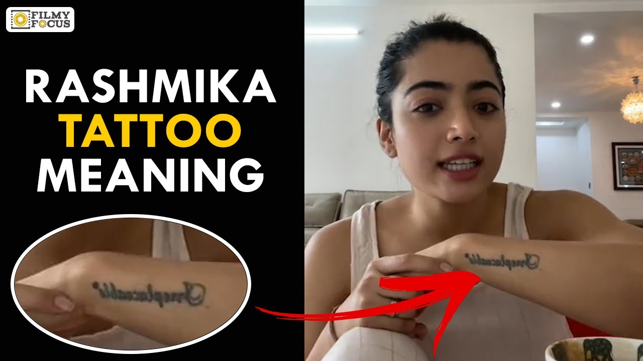 Discover more than 88 rashmika mandanna tattoo name latest - thtantai2