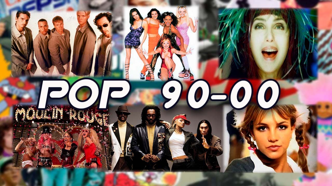 Pop 90-2000 (Backstreet Boys Britney Spears Christina Aguilera Spice ...