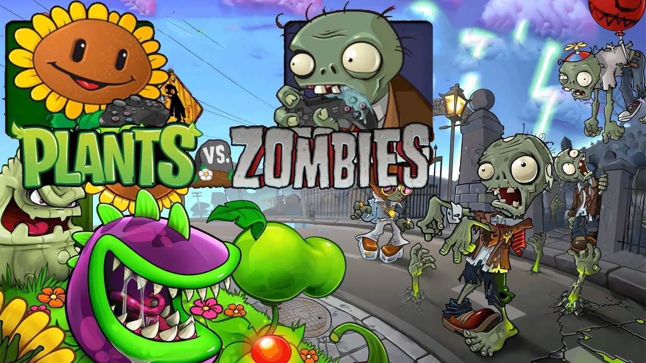 Plants vs. Zombies [PS3] [2 Player] FULL Walkthrough - YouTube