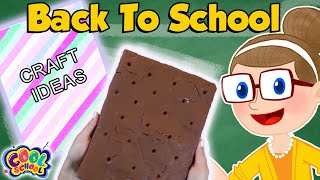 DIY Notebook Ideas Back To School 2019 | School Crafts with Crafty Carol | Cool School