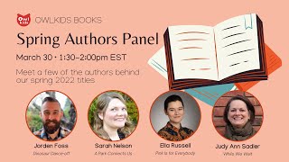 Spring Author Panel | Owlkids Books