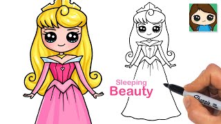 How to Draw Princess Aurora | Disney Sleeping Beauty