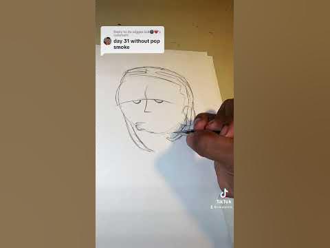 HOW TO DRAW POP SMOKE IN MY STYLE!! #popsmoke #art #drawholic # ...