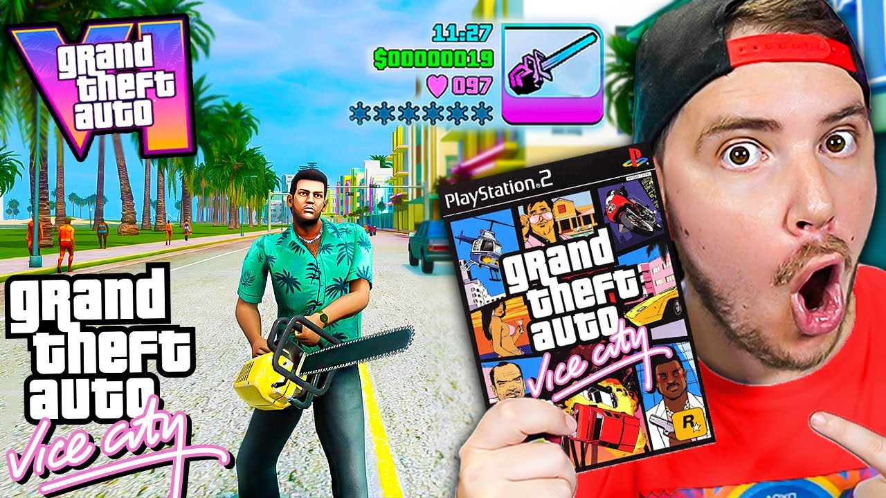 GIOCO a GTA VICE CITY!! (DOPO 22 ANNI...) - LA CITTÀ DI GTA 6!! - YouTube