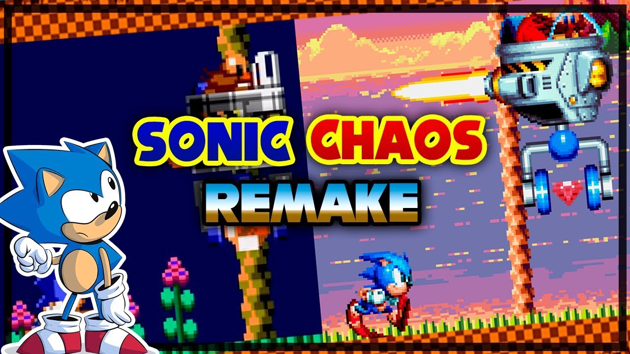 SONIC CHAOS REMAKE / REMASTERED Gameplay Demo | SAGE 2018 - YouTube