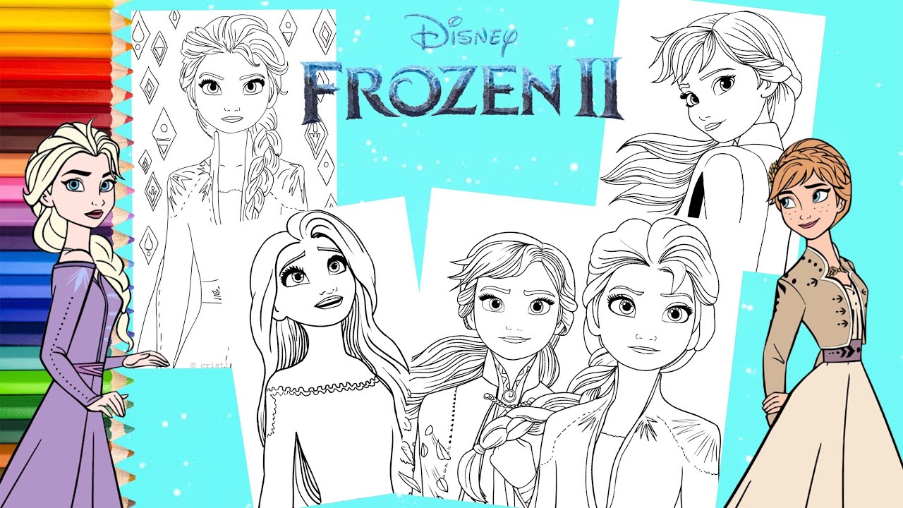 63 Princess Coloring Pages Frozen  Latest Free