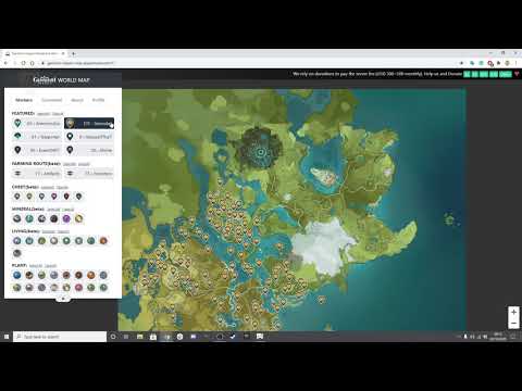 Use This Interactive Map to Find EVERYTHING You need in Genshin Impact ...