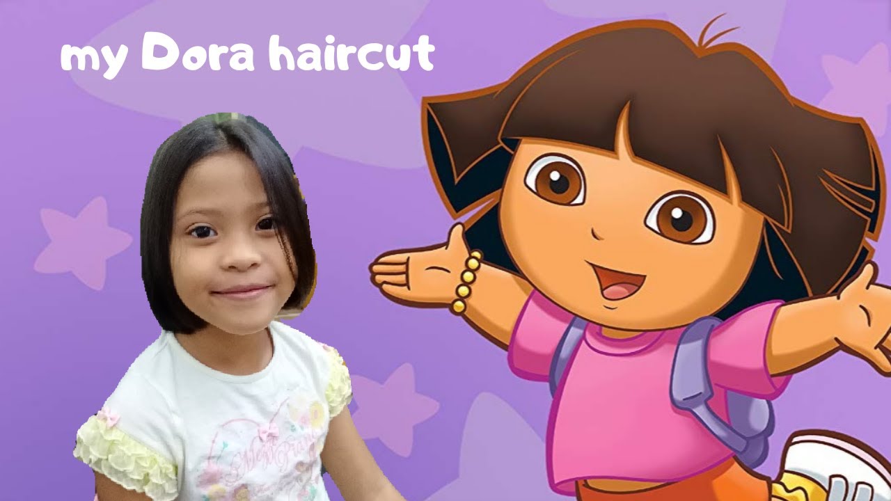 my dora haircut - YouTube