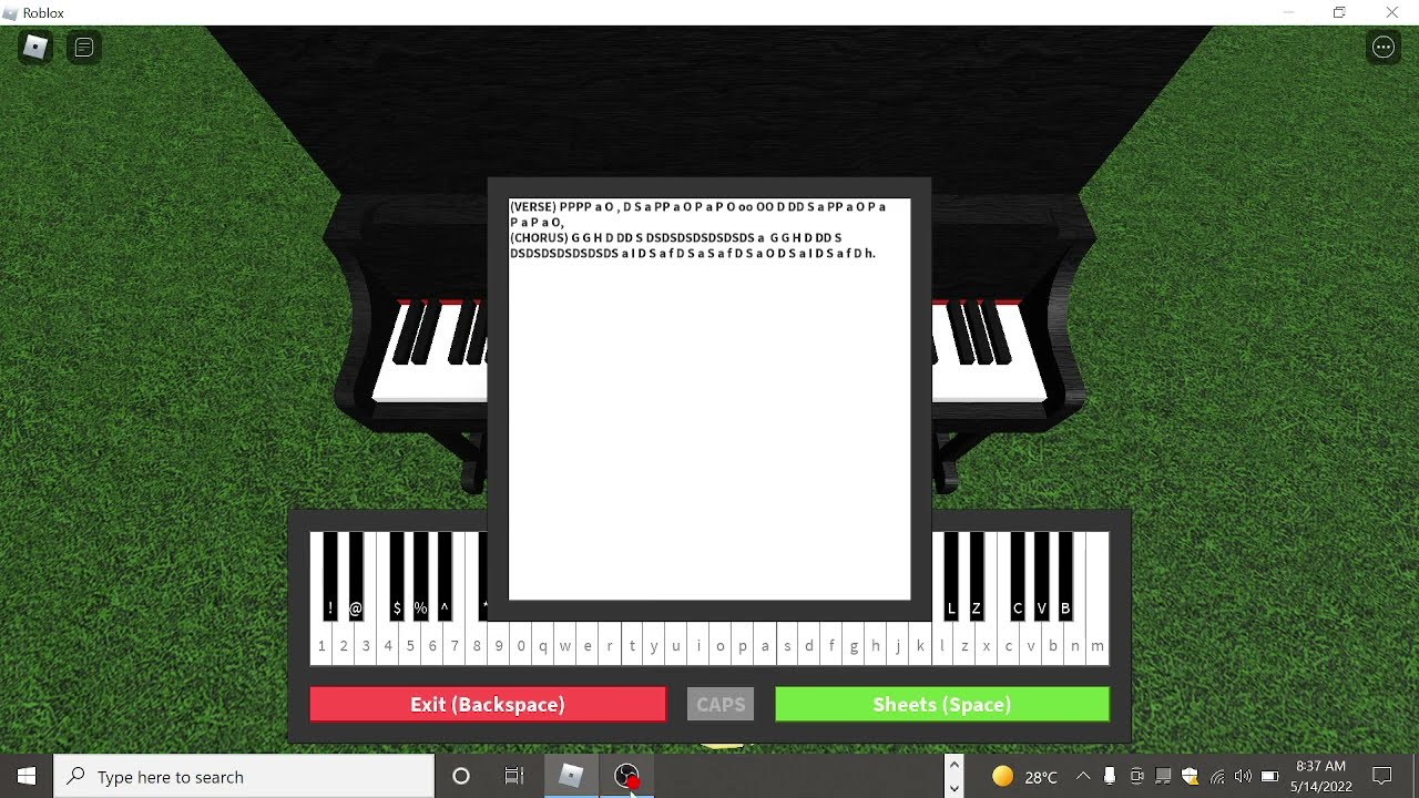 Toxic- BoyWithUke (ROBLOX PIANO SHEETS) - YouTube