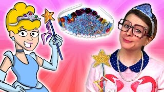 Cinderella Craft - How To Make A Princess Crown & Magic Wand - W/ Crafty Carol At Cool School)