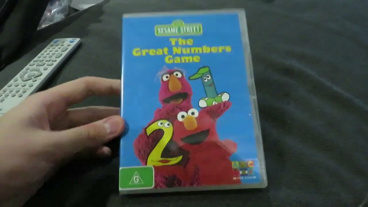 Opening to Sesame Street: The Great Numbers Game 2005 Australian DVD ...