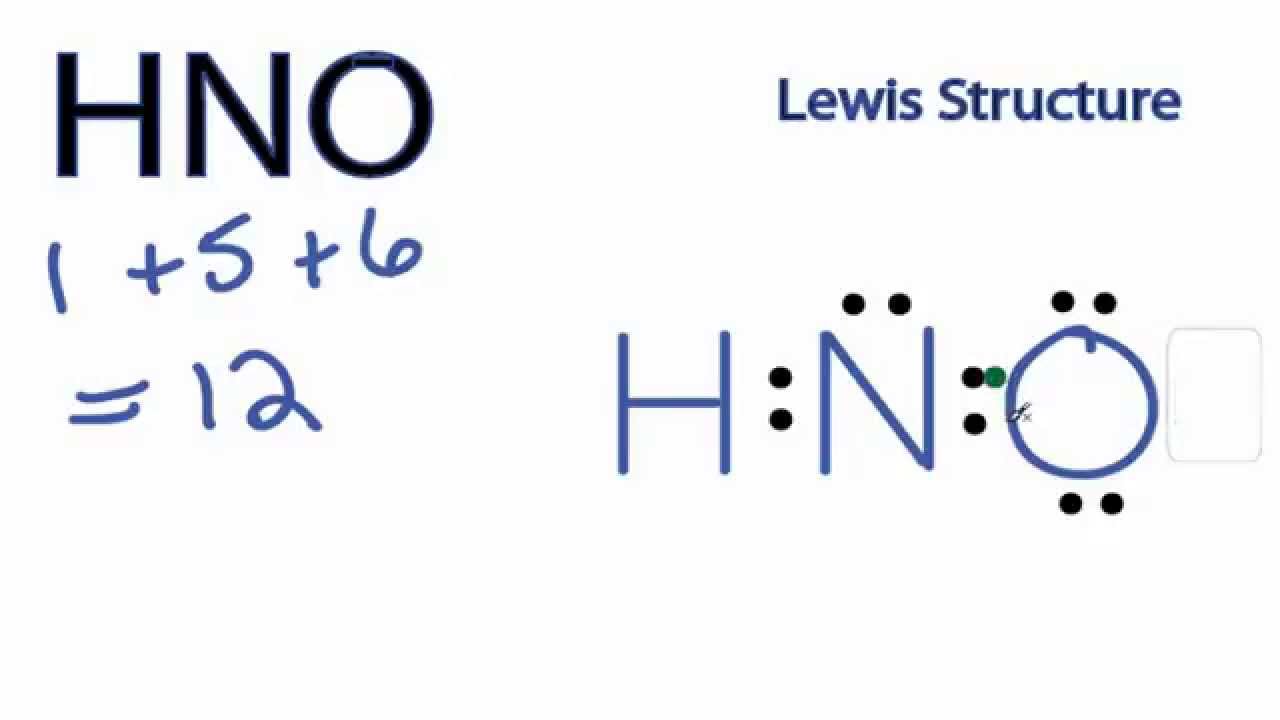 Hno Lewis Structure Shape