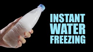 Instant Water Freezing - 5 Amazing Tricks