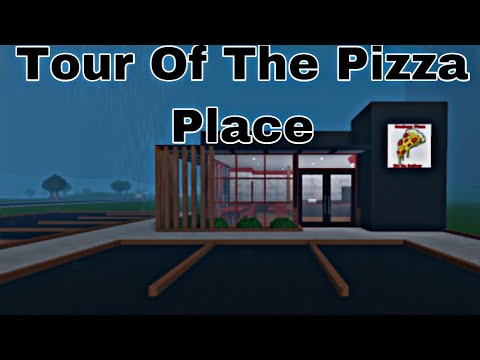 Tour Of The Pizza Place (Roblox Bloxburg) - YouTube