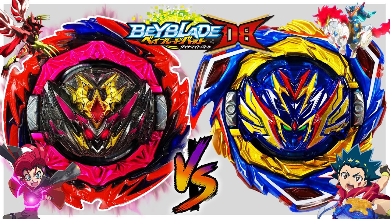 DEVIL BELIAL Nx Vn-2 vs SAVIOR VALKYRIE Sh-7 Beyblade Burst Dynamite ...