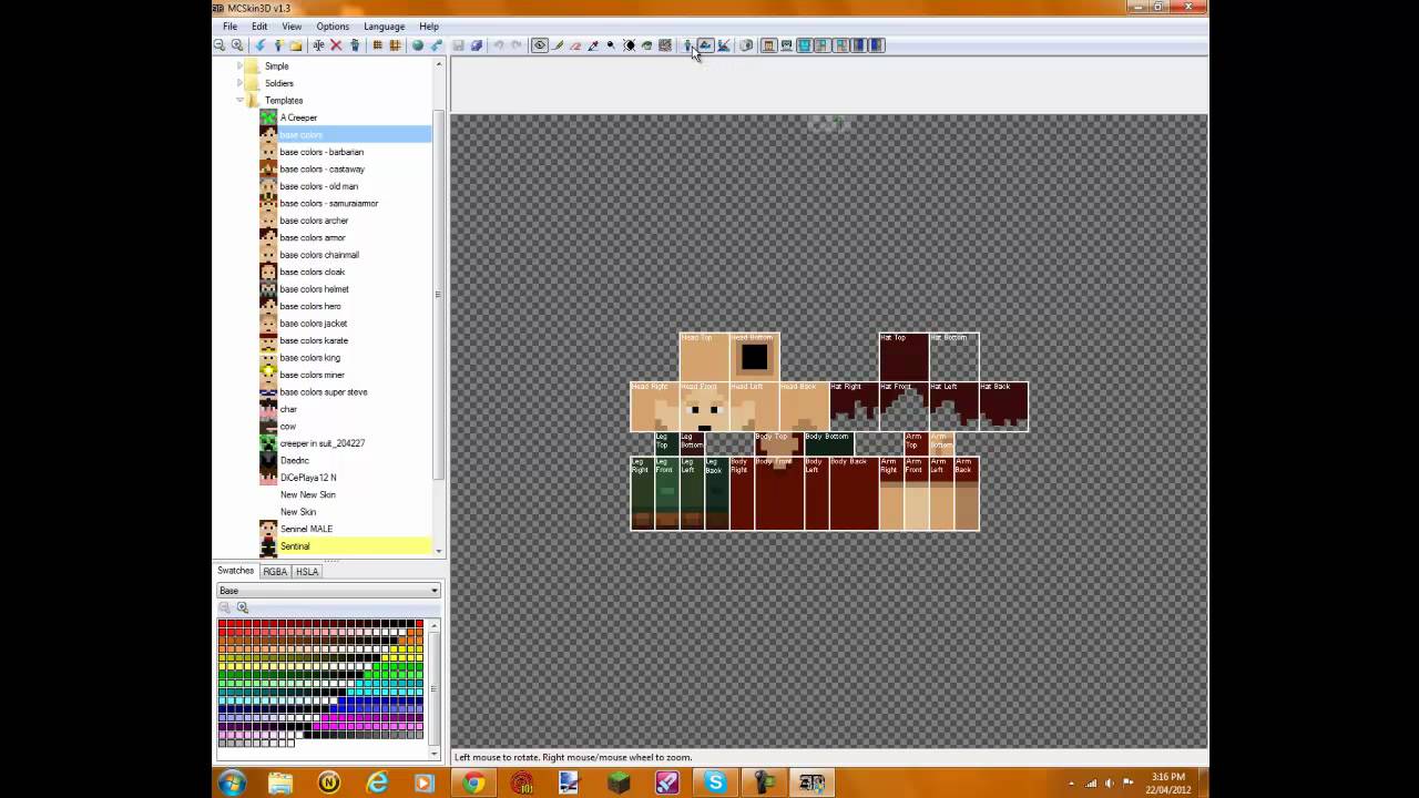 Minecraft - How to Shade your Skins! - YouTube