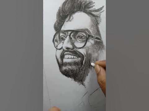 Charcoal drawing ll Arijit Singh ll #drawings #art #viralshort # ...