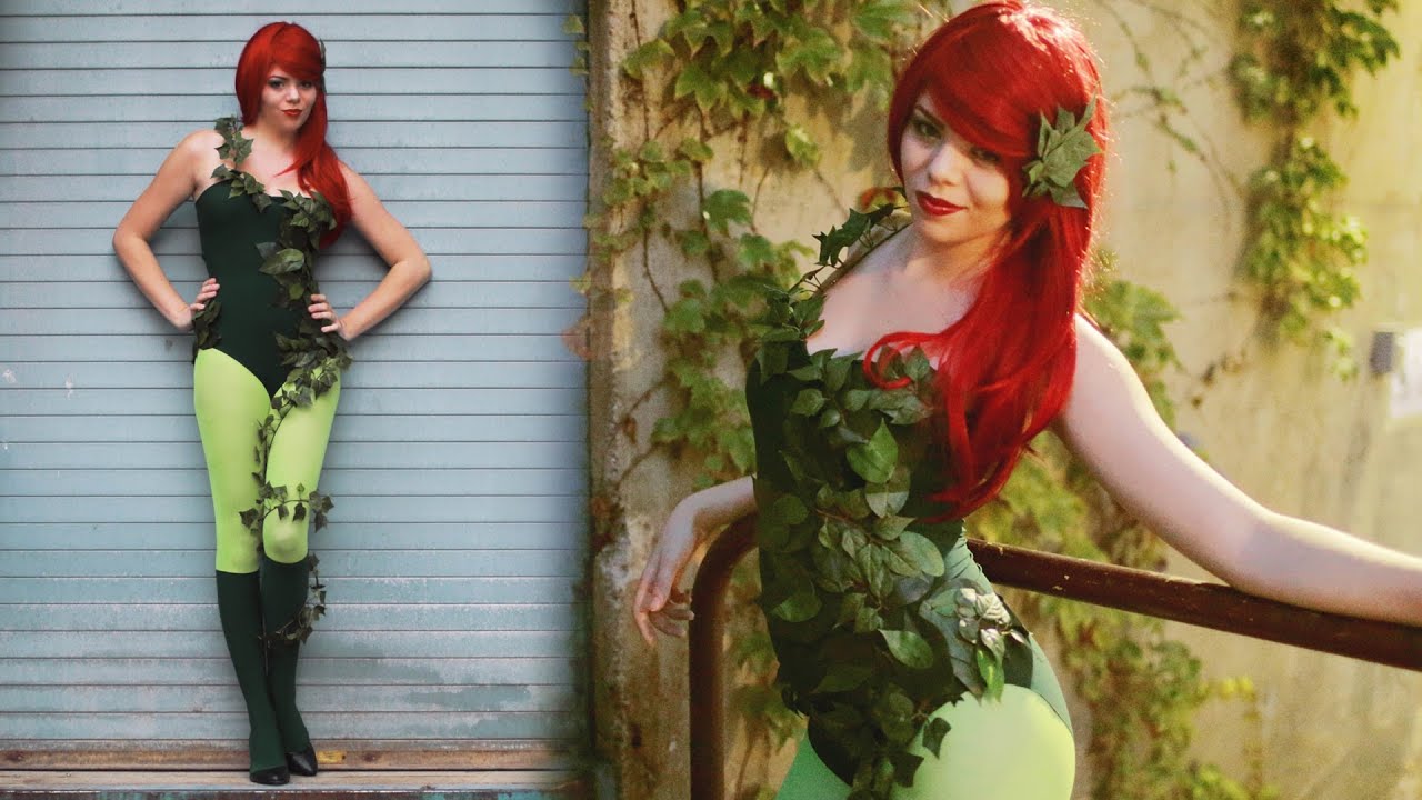 DIY POISON IVY (BATMAN) COSTUME - YouTube