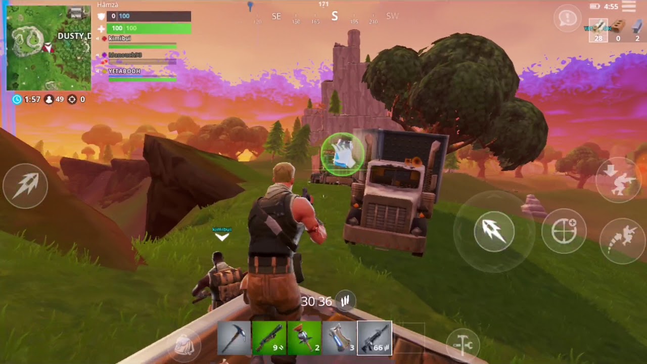 Fortnite Android Huawei Mate 10 - YouTube