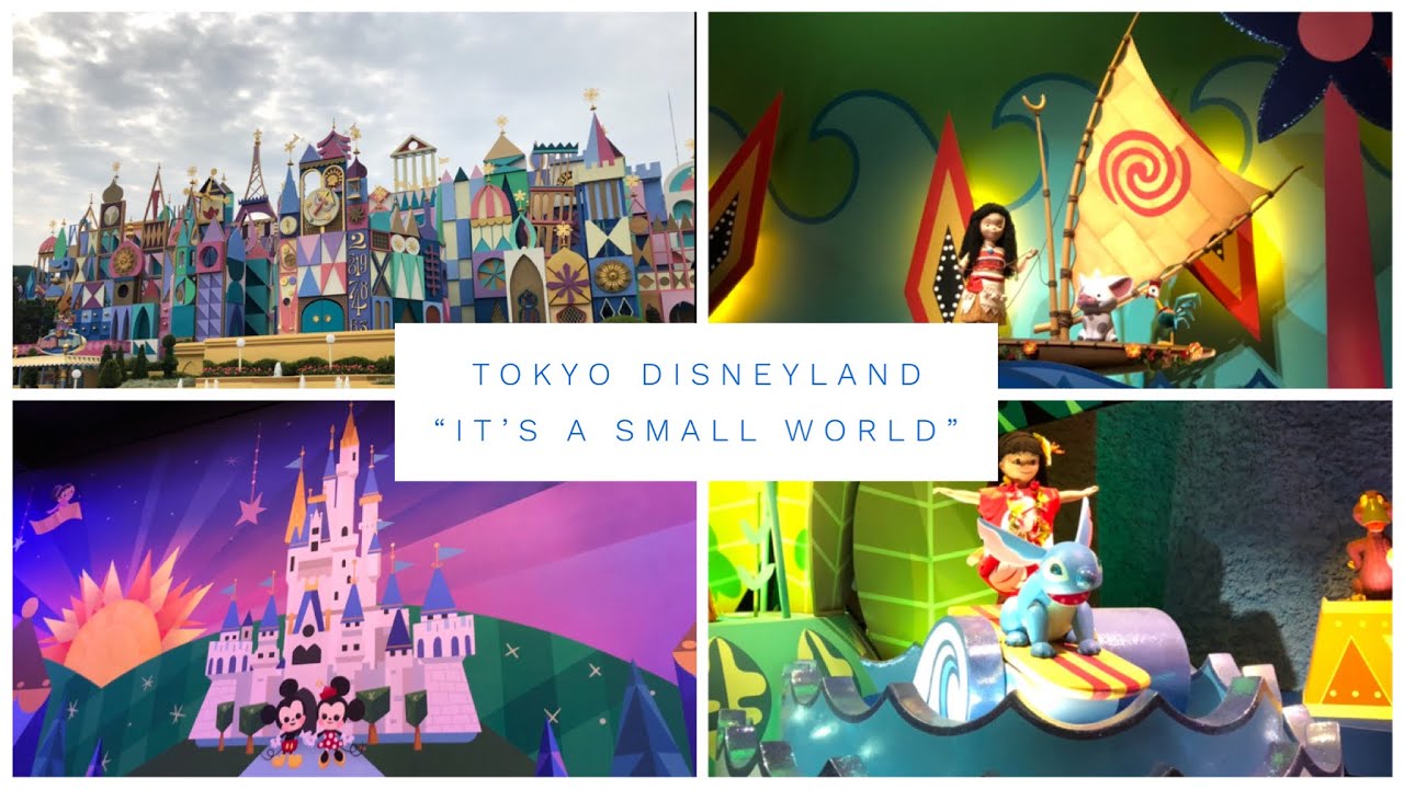 Tokyo Disneyland It S A Small World With Disney Characters Full Ride Pov Youtube