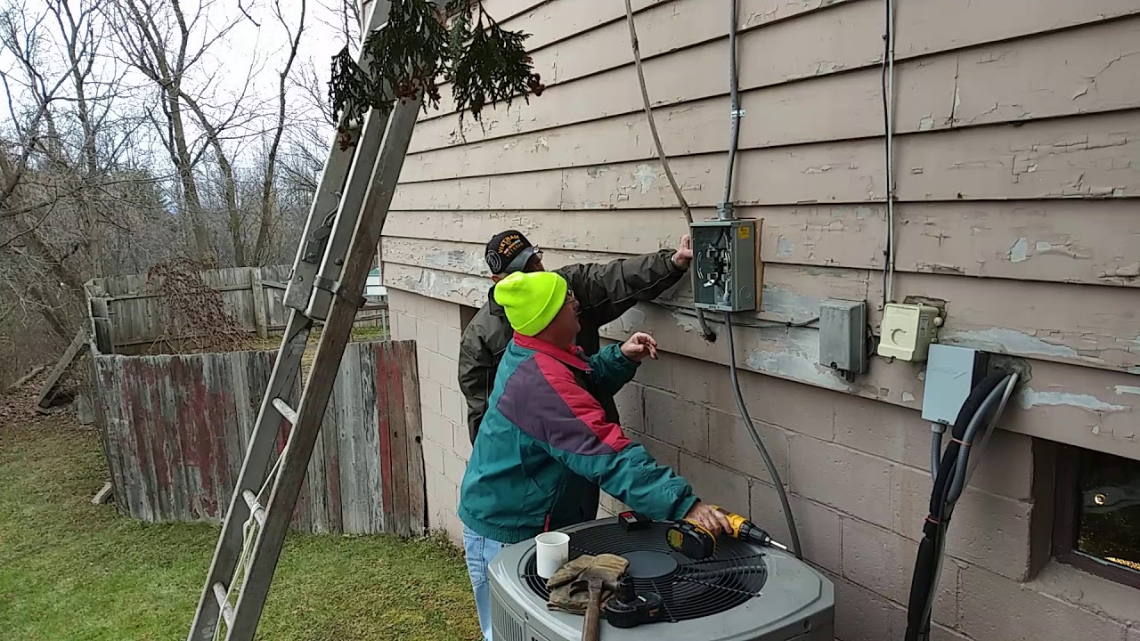 Installing Electric Meter Box