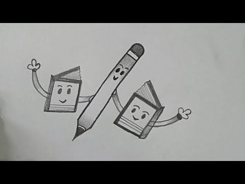 World Literacy Day Drawing || International Literacy Day Drawing ...