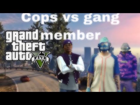 Cops vs gang member gta 5 movie - YouTube