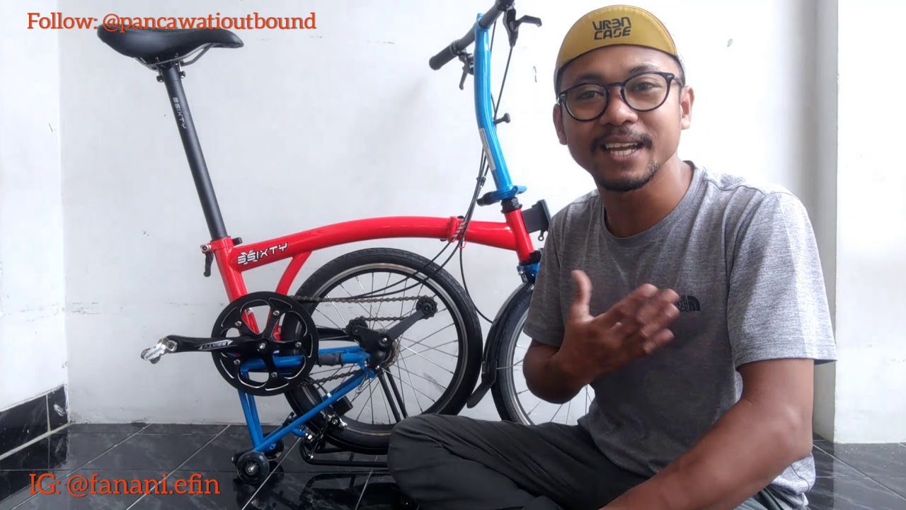 REVIEW Plus - Minus Sepeda Lipat 3sixty - FAKE BROMPTON - YouTube