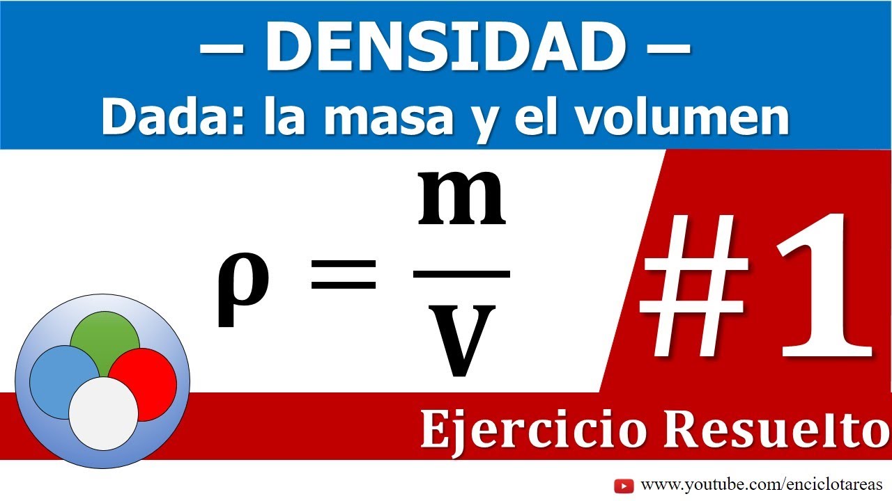 EJERCICIO DE DENSIDAD - PARTE 1 - YouTube