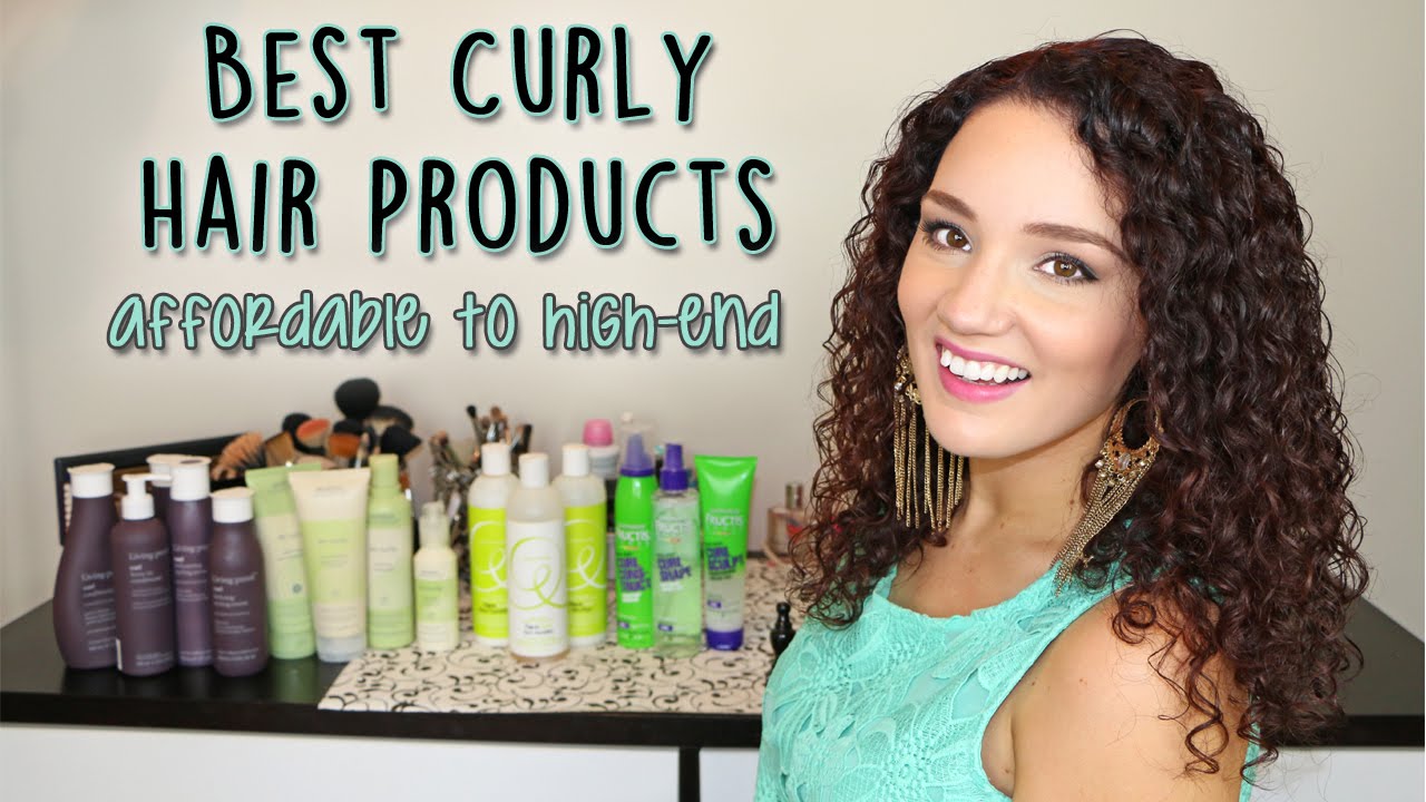 Best Curly Hair Products from Drugstore to High-End - YouTube