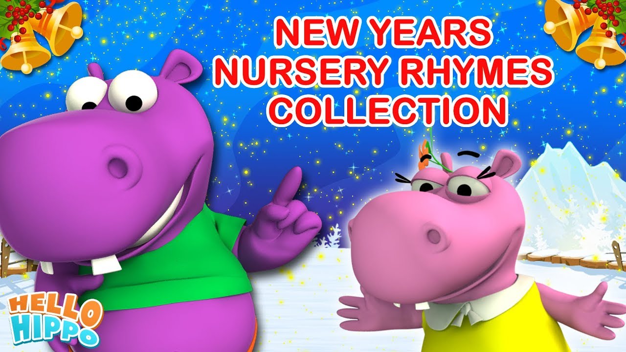 New Years Nursery Rhymes Collection Ep. 44 + More 3D Nursery Rhymes ...